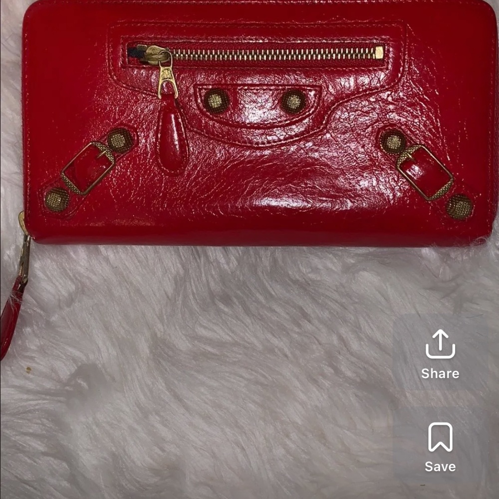 Vintage Balenciaga, leather wallet